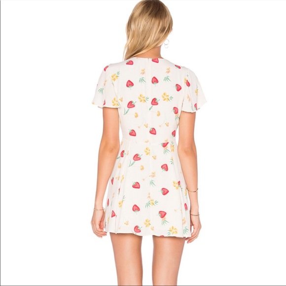 Privacy Please Dixie Floral Print Front Tie Dress Size L - Picture 3 of 16